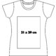 T-shirt i bomull fr damer med korta rmar.