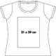 T-shirt i bomull fr damer med rund hals och korta rmar.