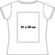T-shirt i bomull fr damer med korta rmar.