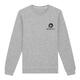 Gr�melerad sweatshirt i bomull och polyester med rund hals.