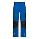 Bl arbetsbyxor i polyester-bomullsblandning med fickor.