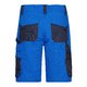Bl arbetsshorts i polyester-bomullsblandning med flera fickor.