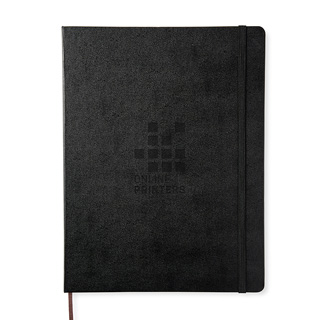 Inbunden anteckningsbok XL (prickad)