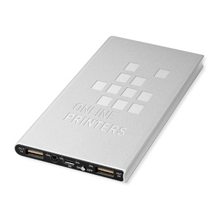 Powerbank i aluminium Plate