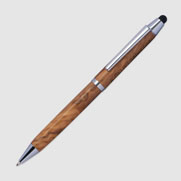 Träkulspetspenna med touchfunktion Erfurt