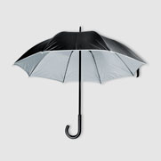 Paraply med böjt handtag Fremont