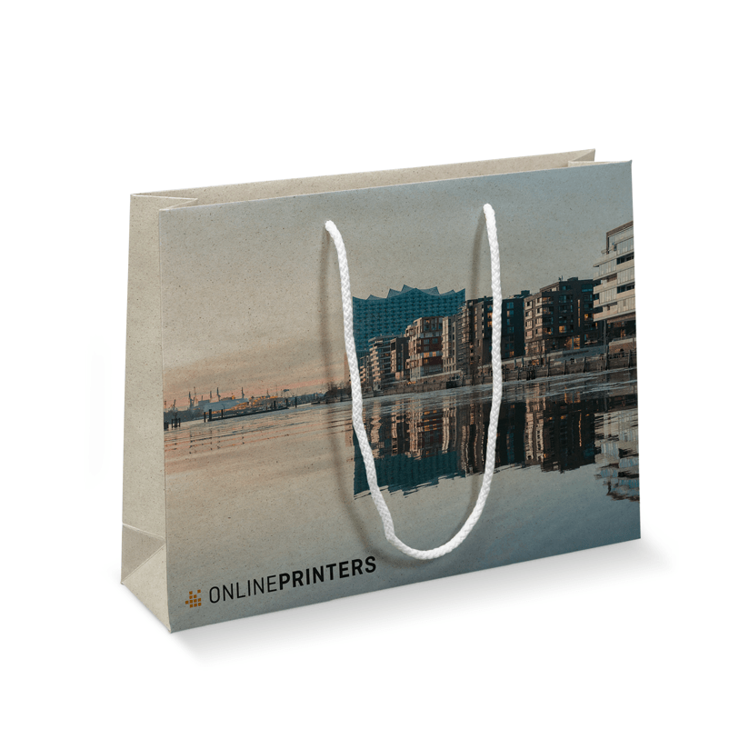 Tygbandkassar av eko-/naturpapper