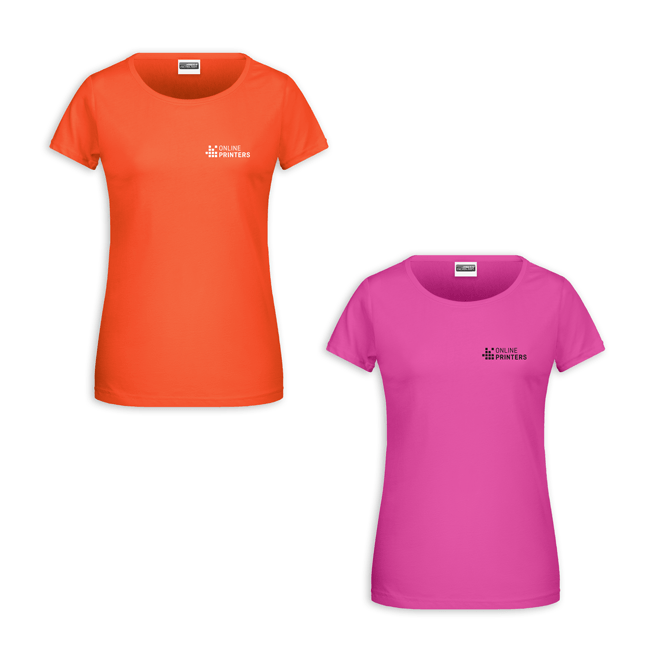 Damshirts av biobomull
