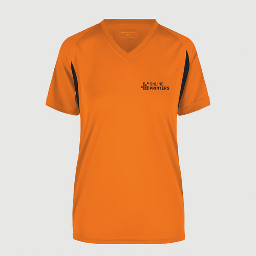 orange / svart