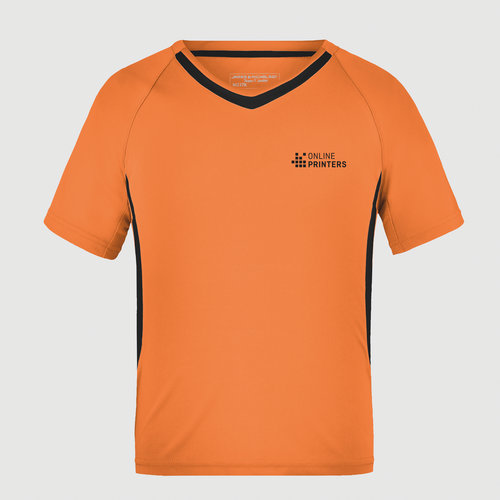 orange / svart