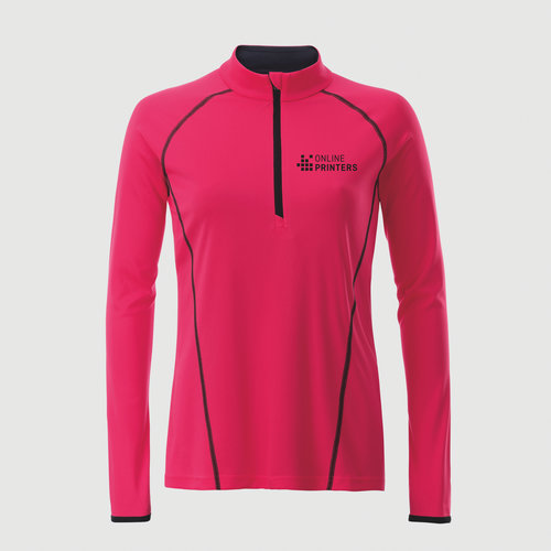 neonrosa / grå