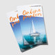Flyers med partiell relieflack Flyers med partiell relieflack