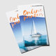 Flyers med partiell UV-lack Flyers med partiell UV-lack