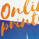 Flyers med partiell UV-lack Flyers med partiell UV-lack
