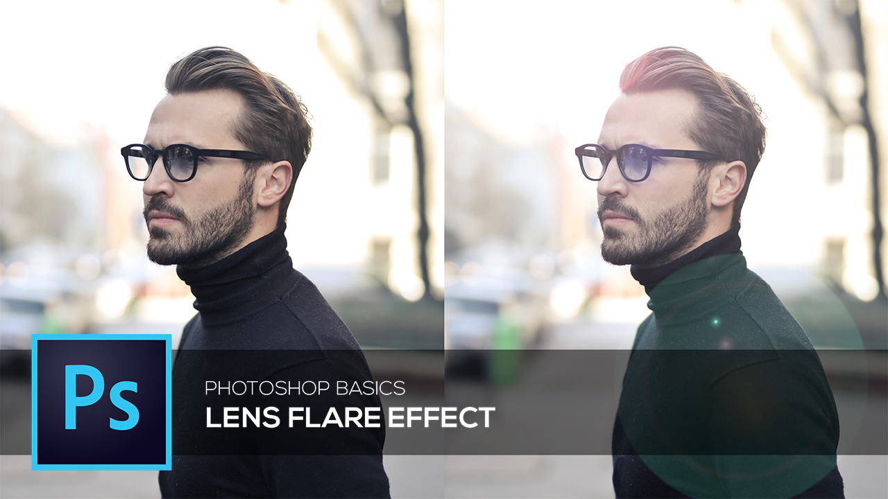Skapa Lens-Flare-effekt – Photoshop Basics Tutorial